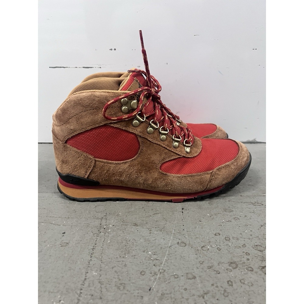 Danner Jag Hiking Boots Women's 9 Brown Red Suede Nylon Trail Outdoor 37357